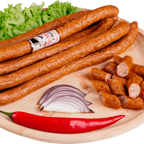 Sausages with lamb meat